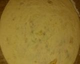 A picture of step 5 of Aloo prhta with bhurta sweet yogert.