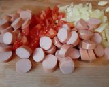 Babos- virslipörkölt recept fázis 2 fotója