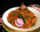 A picture of step 9 of Soya Baingan Bharta.