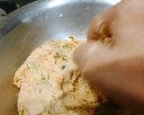 A picture of step 3 of Jowar and Dill Leaves Rotti.