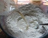 A picture of step 6 of Eggless chocolate doughnuts.