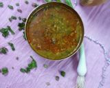 मूंग दाल विथ ग्रीन प्याज़ (moong dal with green pyaz recipe in Hindi) रेसिपी चरण 4 फोटो