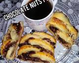 Chocolate nuts puff recipe step 7 photo