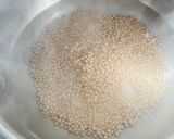 A picture of step 2 of Mediterranean giant couscous salad.
