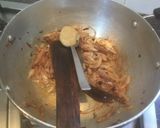 A picture of step 2 of Hyderabadi Dum Biryani.