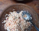 Foto langkah ke 2 dari resep Nasi Urap Lembayung.