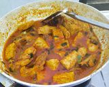 Foto langkah ke 14 dari resep Ayam Tempe Bumbu Merah.