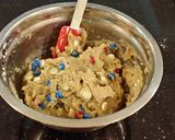 A picture of step 7 of Red, White and Blue Chocolate Chip Cookies.