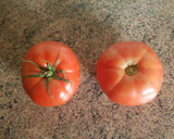 Foto del paso 1 de la receta: Hamburguesa de tomate con pollo