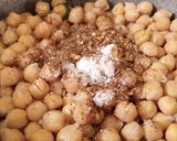 A picture of step 1 of Chana chaat.