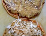 A picture of step 8 of Chappati besan sandwich.