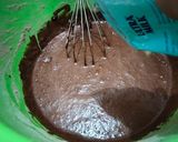 Foto langkah ke 4 dari resep Brownies Mekar Eggless Gluten-free.