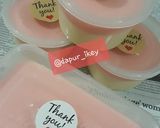 Foto langkah ke 7 dari resep Puding busa strawberry.