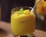 A picture of step 4 of Yummy mango pudding iftar special.