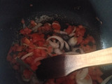 Repollo guisado con chorizo