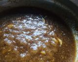 A picture of step 3 of Alovera halwa.
