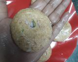 A picture of step 2 of Aloo Tikki Chaat.