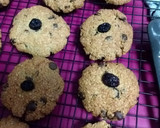 Foto del paso 3 de la receta: Galletas de avena arándanos y chips de chocolate (sin azúcar)