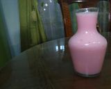 Foto langkah ke 2 dari resep Cara membuat smothie ice blended strawberry 🍓.