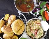 A picture of step 7 of Royal Dal Bati chokha.