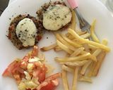 Foto del paso 2 de la receta: Hamburguesas de lentejas con ensalada