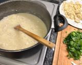 Foto del paso 5 de la receta: Risotto de pollo y champignons 🍗 🍄