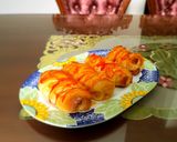 Foto langkah ke 7 dari resep Roti Sosis Keju.