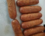 A picture of step 2 of My take on Chip Shop Sausages. 😘.