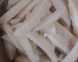 Leftover idli french fries recipe step 1 photo