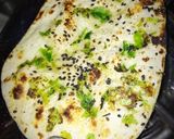A picture of step 4 of Amritsari naan.