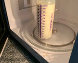Foto del paso 1 de la receta: Bibe para desayuno de mateo con bollito