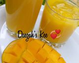 A picture of step 1 of Mango Drink🍹.
