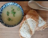A picture of step 4 of Cream of Chicken Soup.