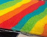A picture of step 5 of Rainbow Swiss Roll.