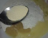 A picture of step 1 of Wheat flour chocolate donuts healthy food for kids.