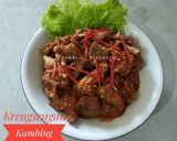 Foto langkah ke 7 dari resep 11. Krengsengan Kambing Non Petis.