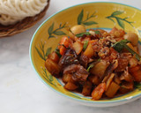 Foto langkah ke 6 dari resep Kentang Udang Puyuh Masak Kecap.
