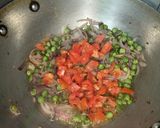 A picture of step 5 of Vegetable Biryani.