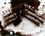 A picture of step 6 of Fresh Cream Chocolate Cake 🎂.