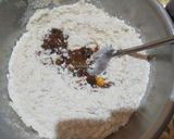 Gambar langkah 6 resipi Kek buah kukus.