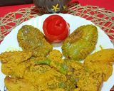 A picture of step 7 of Potol / Parwal Poshto.