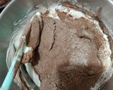 Foto langkah ke 3 dari resep Brownies Panggang Putih Telur.