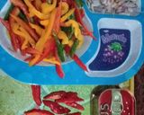 A picture of step 1 of Stir fry noodles.