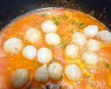 Foto langkah ke 5 dari resep Cilok Kuah Seblak.