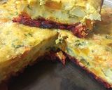 Foto del paso 7 de la receta: Budín de vegetales con base de remolacha