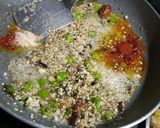 A picture of step 5 of Suran potato sukhi bhaji.