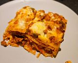 A picture of step 10 of Lasagna.