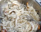 A picture of step 1 of Kadhi Pakoda.