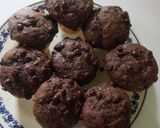 Foto langkah ke 6 dari resep Muffin pisang coklat simpel.