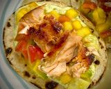 A picture of step 7 of Tropical Salmon Tacos.